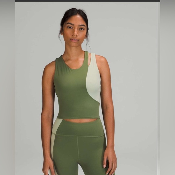 Lululemon Nulu Asymmetrical Yoga Tank Top *Light Support, - Picture 1 of 8